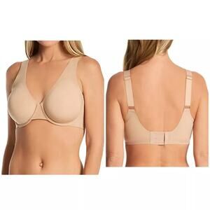 Le Mystère Women's Natural Smooth Shape Unlined Underwire Bra Size 32B NWT